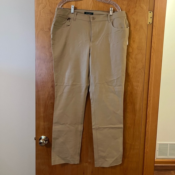Lauren Ralph Lauren Pants - Lauren Ralph Lauren Wheat Jeans Pants Zipper Coin Pocket Vintage 90s NWT Size 16